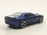 2012 Hot Wheels '12 Camaro ZL-1 Metalflake Dark Blue Die Cast Toy Car Vehicle