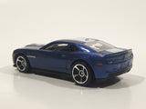 2012 Hot Wheels '12 Camaro ZL-1 Metalflake Dark Blue Die Cast Toy Car Vehicle