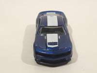 2012 Hot Wheels '12 Camaro ZL-1 Metalflake Dark Blue Die Cast Toy Car Vehicle