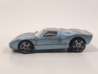 2005 Hot Wheels Ford GT - 40 Dark Light Blue #32 Die Cast Toy Race Car Vehicle