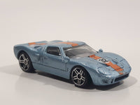 2005 Hot Wheels Ford GT - 40 Dark Light Blue #32 Die Cast Toy Race Car Vehicle