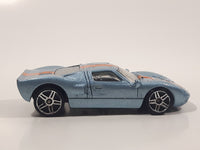 2005 Hot Wheels Ford GT - 40 Dark Light Blue #32 Die Cast Toy Race Car Vehicle