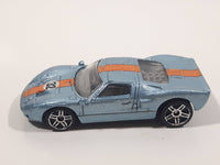 2005 Hot Wheels Ford GT - 40 Dark Light Blue #32 Die Cast Toy Race Car Vehicle