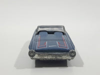 2003 Hot Wheels '63 T-Bird Metalflake Blue Grey Convertible Die Cast Toy Car Vehicle