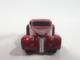 2003 Hot Wheels First Editions Swoop Coupe Red Die Cast Toy Low Rider Hot Rod Car Vehicle