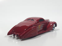 2003 Hot Wheels First Editions Swoop Coupe Red Die Cast Toy Low Rider Hot Rod Car Vehicle