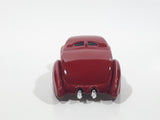 2003 Hot Wheels First Editions Swoop Coupe Red Die Cast Toy Low Rider Hot Rod Car Vehicle