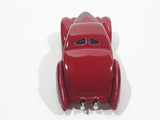 2003 Hot Wheels First Editions Swoop Coupe Red Die Cast Toy Low Rider Hot Rod Car Vehicle