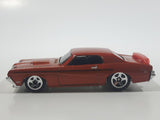 2009 Hot Wheels '69 Mercury Cougar Eliminator Metalflake Dark Orange Die Cast Toy Muscle Car Vehicle