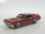 2009 Hot Wheels '69 Mercury Cougar Eliminator Metalflake Dark Orange Die Cast Toy Muscle Car Vehicle