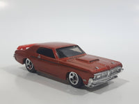 2009 Hot Wheels '69 Mercury Cougar Eliminator Metalflake Dark Orange Die Cast Toy Muscle Car Vehicle