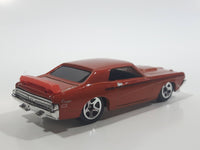 2009 Hot Wheels '69 Mercury Cougar Eliminator Metalflake Dark Orange Die Cast Toy Muscle Car Vehicle