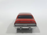 2009 Hot Wheels '69 Mercury Cougar Eliminator Metalflake Dark Orange Die Cast Toy Muscle Car Vehicle