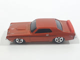 2009 Hot Wheels '69 Mercury Cougar Eliminator Metalflake Dark Orange Die Cast Toy Muscle Car Vehicle