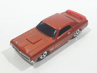 2009 Hot Wheels '69 Mercury Cougar Eliminator Metalflake Dark Orange Die Cast Toy Muscle Car Vehicle