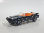 2012 Hot Wheels Heat Fleet '70 Pontiac GTO Convertible Black Die Cast Toy Car Vehicle