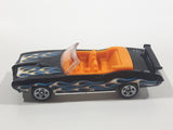 2012 Hot Wheels Heat Fleet '70 Pontiac GTO Convertible Black Die Cast Toy Car Vehicle