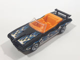 2012 Hot Wheels Heat Fleet '70 Pontiac GTO Convertible Black Die Cast Toy Car Vehicle