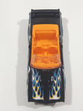 2012 Hot Wheels Heat Fleet '70 Pontiac GTO Convertible Black Die Cast Toy Car Vehicle