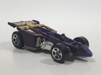 2006 Hot Wheels Shadow Jet Purple Die Cast Toy Race Car Vehicle