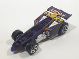 2006 Hot Wheels Shadow Jet Purple Die Cast Toy Race Car Vehicle