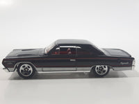 2010 Hot Wheels Mopar Mania '67 Dodge Plymouth GTX Metalflake Black Die Cast Toy Muscle Car Vehicle