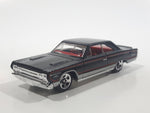 2010 Hot Wheels Mopar Mania '67 Dodge Plymouth GTX Metalflake Black Die Cast Toy Muscle Car Vehicle