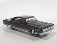 2010 Hot Wheels Mopar Mania '67 Dodge Plymouth GTX Metalflake Black Die Cast Toy Muscle Car Vehicle