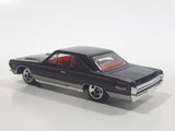 2010 Hot Wheels Mopar Mania '67 Dodge Plymouth GTX Metalflake Black Die Cast Toy Muscle Car Vehicle