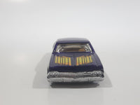 1998 Hot Wheels First Editions '65 Impala Metalflake Dark Purple Die Cast Toy Muscle Car Vehicle