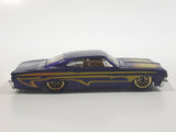 1998 Hot Wheels First Editions '65 Impala Metalflake Dark Purple Die Cast Toy Muscle Car Vehicle