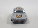 2003 Hot Wheels First Editions Vairy 8 Silver Die Cast Toy Muscle Car Vehicle