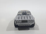 2003 Hot Wheels First Editions Vairy 8 Silver Die Cast Toy Muscle Car Vehicle