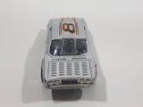 2003 Hot Wheels First Editions Vairy 8 Silver Die Cast Toy Muscle Car Vehicle