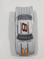 2003 Hot Wheels First Editions Vairy 8 Silver Die Cast Toy Muscle Car Vehicle