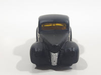 2002 Hot Wheels '40 Ford Coupe Black Die Cast Toy Hot Rod Car Vehicle