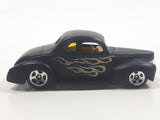 2002 Hot Wheels '40 Ford Coupe Black Die Cast Toy Hot Rod Car Vehicle