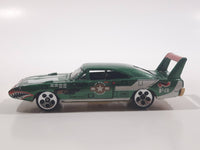 1998 Hot Wheels Flyin' Aces Dodge Charger Daytona Green Die Cast Toy Muscle Car Vehicle