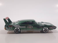 1998 Hot Wheels Flyin' Aces Dodge Charger Daytona Green Die Cast Toy Muscle Car Vehicle