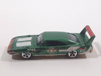 1998 Hot Wheels Flyin' Aces Dodge Charger Daytona Green Die Cast Toy Muscle Car Vehicle