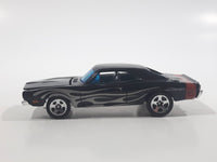 2004 Hot Wheels First Editions '69 Dodge Charger Yellow Die Cast Toy Muscle Car Vehicle with Opening Hood