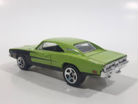 2010 Hot Wheels Mopar Mania '69 Dodge Charger Green Die Cast Toy Muscle Car Vehicle