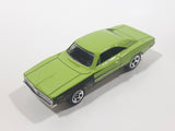 2010 Hot Wheels Mopar Mania '69 Dodge Charger Green Die Cast Toy Muscle Car Vehicle