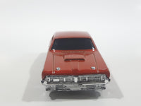 2009 Hot Wheels '69 Mercury Cougar Eliminator Metalflake Dark Orange Die Cast Toy Muscle Car Vehicle