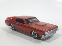 2009 Hot Wheels '69 Mercury Cougar Eliminator Metalflake Dark Orange Die Cast Toy Muscle Car Vehicle