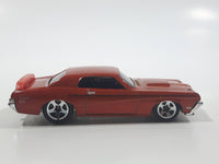 2009 Hot Wheels '69 Mercury Cougar Eliminator Metalflake Dark Orange Die Cast Toy Muscle Car Vehicle