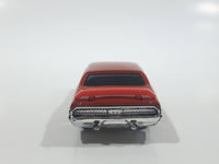 2009 Hot Wheels '69 Mercury Cougar Eliminator Metalflake Dark Orange Die Cast Toy Muscle Car Vehicle