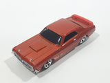 2009 Hot Wheels '69 Mercury Cougar Eliminator Metalflake Dark Orange Die Cast Toy Muscle Car Vehicle