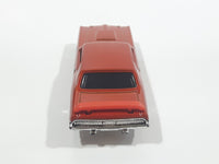 2009 Hot Wheels '69 Mercury Cougar Eliminator Metalflake Dark Orange Die Cast Toy Muscle Car Vehicle