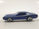 2010 Hot Wheels Mopar Mania '71 Plymouth GTX Metalflake Blue Die Cast Toy Muscle Car Vehicle